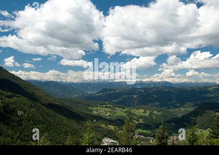 Blick, auf, Oetztaler, Alpen, zillertaler Banque D'Images