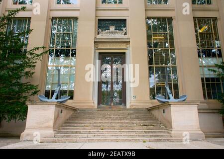 Rogers Building du Massachusetts Institute of Technology (MIT), Cambridge, Massachusetts, États-Unis. Banque D'Images