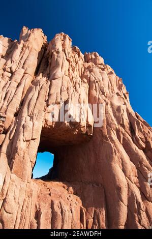 Rocce Rosse, Reds Rocks, Arbatax, Tortolì, province d'Ogliastra, Sardaigne, Italie, Europe, Banque D'Images