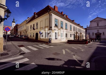 Musée des relations rompues à Zagreb, Croatie Banque D'Images