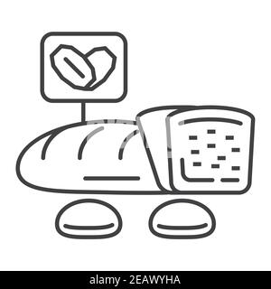 Symbole De Biscuits A L Avoine Bonbon De Granola Affiche De Gateau Cereales Avec Flocons D Avoine Chips Et Petit Dejeuner Rapide Image Vectorielle Stock Alamy