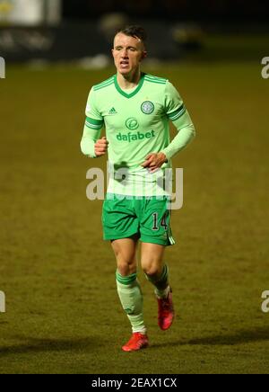10 février 2021 ; St Mirren Park, Paisley, Renfrewshire, Écosse ; Scottish Premiership football, St Mirren versus Celtic ; David Turnbull de Celtic Banque D'Images