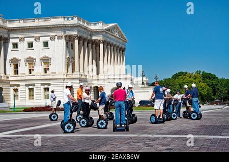 Aile nord du Capitole des États-Unis qui abrite le Sénat Chambre Banque D'Images