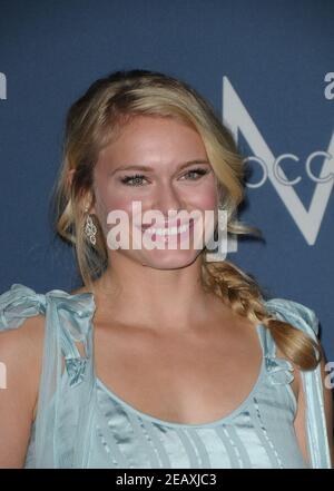 Leven Rambin à la nuit des nominés du Hollywood reporter à la Getty House à Los Angeles, Californie 02,23, 2012 Banque D'Images