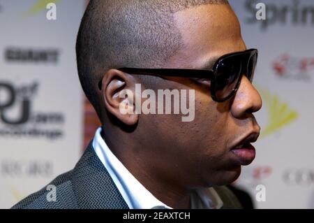 Le rappeur Shawn carter, alias Jay-Z, vient assister aux arrivées de Jay-Z et de MTV Movie Awards After Party du MAGAZINE GIANT à Sugar le 3 juin 2007 à Los Angeles, en Californie. Banque D'Images