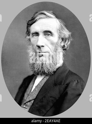 JOHN TYNDALL (1820-1893) Physicien Irlandais Banque D'Images