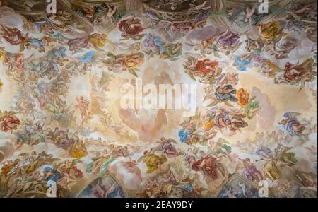 TOLÈDE, ESPAGNE, 2 OCTOBRE 2017: Intérieur de la Santa Iglesia Catedral Primada de Toledo à Tolède, Espagne Banque D'Images