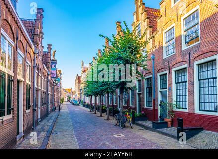 HAARLEM, PAYS-BAS, 8 AOÛT 2018 : vue sur le musée Frank Hals dans le centre de Haarlem, pays-Bas Banque D'Images