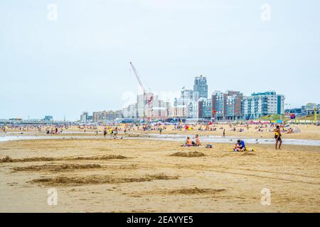 LA HAYE, PAYS-BAS, 7 AOÛT 2018 : Kurhaus à Scheveningen, pays-Bas Banque D'Images