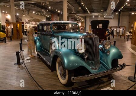 Fountainhead Antique Auto Museum à Fairbanks, Alaska Banque D'Images