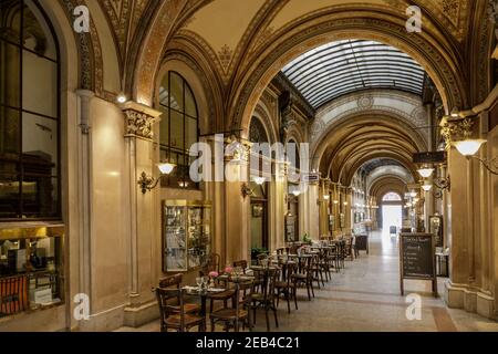 Le passage Ferstel à Vienne, Autriche. Banque D'Images