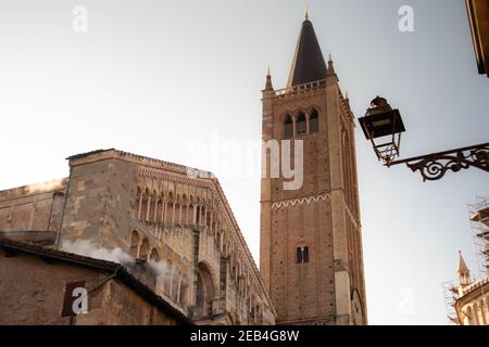 Cathédrale Santa Maria Assunta Parme, Italie Banque D'Images