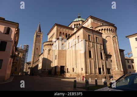 Cathédrale Santa Maria Assunta Parme, Italie Banque D'Images