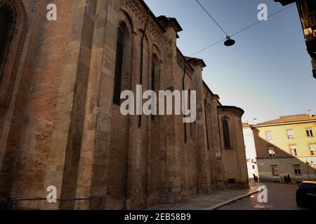 Cathédrale Santa Maria Assunta Parme, Italie Banque D'Images