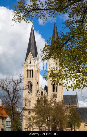 Impressionen aus der Stadt halberstadt Harz Banque D'Images