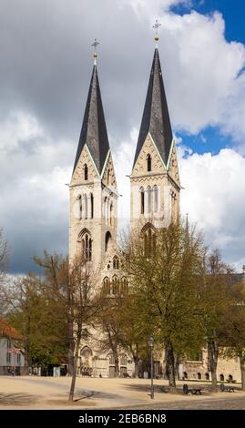 Impressionen aus der Stadt halberstadt Harz Banque D'Images