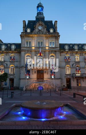 Hôtel de ville, Coutances, France Banque D'Images