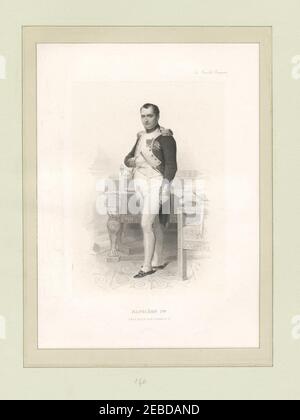 Napoléon 1er empereur des Français Banque D'Images