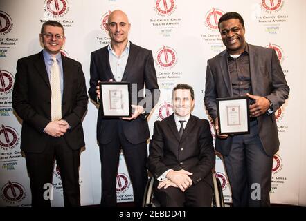 Aux critiques Circle Theatre Awards 2014 au Prince of Wales Theatre, Londres Banque D'Images