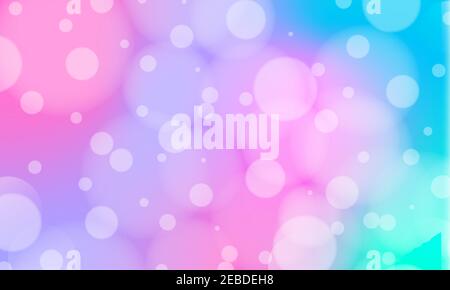 Arrière-plan holographique de différentes couleurs avec effet bokeh. Hologramme pour créer un design moderne et tendance. Illustration de Vecteur