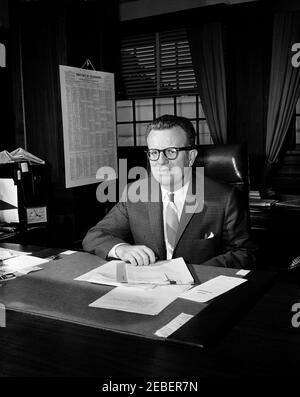 Aide présidentielle Lawrence F. Ou2019Brien. Assistant spécial du Président pour les relations avec le Congrès et le personnel, Lawrence F. Ou2019Brien. Banque D'Images