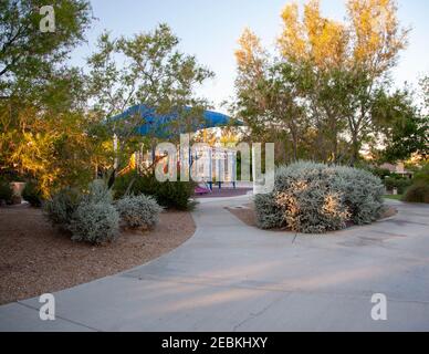 Parc Allegro, 1023, Seven Hills Dr. Henderson, NV 89052 Banque D'Images