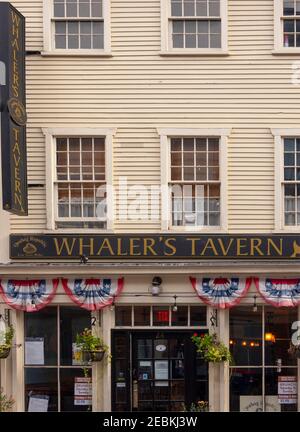 Taverne de la République de quahog Whaler à New Bedford ma Banque D'Images