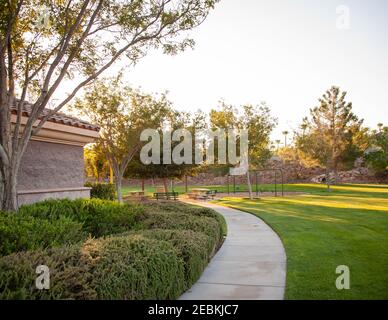 Parc Allegro, 1023, Seven Hills Dr. Henderson, NV 89052 Banque D'Images