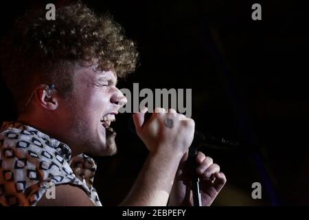 Tommy Wright de Young Kato en live sur scène La date finale de leur tournée au Royaume-Uni à Borderline in Londres Banque D'Images