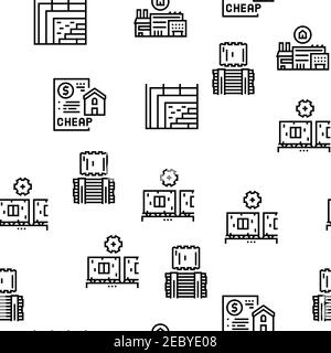 Structure en bois, motif vectoriel sans couture Illustration de Vecteur