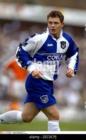 Football - 24/4/00 stock Season 99/00 Jamie Cureton - Bristol Crédit obligatoire de Rovers : champ Images d'action/David