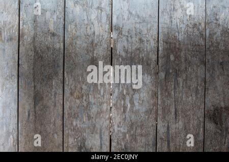 Fond photo de parquet gris patiné. Bois rustique en bois de gros plan. Fond en bois argenté. Motif bohémien. Texture du bois. Bandeau chic chic et chic Banque D'Images