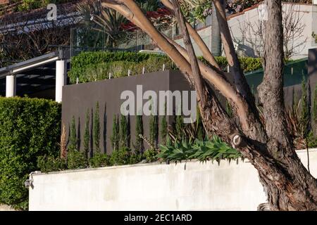 Sydney, Nouvelle-Galles du Sud, Australie. 27 septembre 2020 : un immeuble résidentiel multifamilial à Darling point, dans la banlieue est de Sydney Banque D'Images