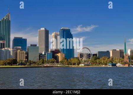 Toits de Perth, Australie occidentale Banque D'Images