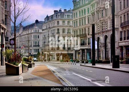 Regent's Street, West End, Londres, Angleterre Banque D'Images