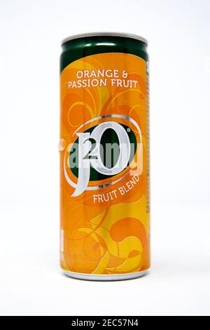 J20 Orange et fruit de la passion Banque D'Images