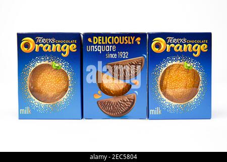 Terry's à l'orange et au chocolat Banque D'Images