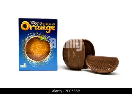 Terry's à l'orange et au chocolat Banque D'Images