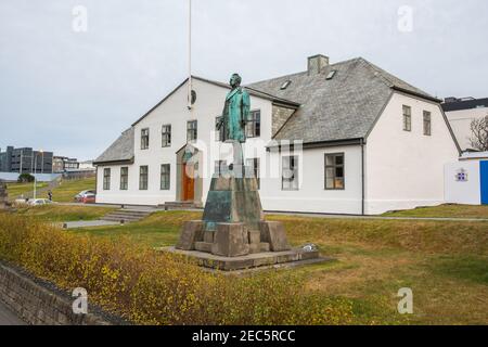 Reykjavik Islande - novembre 2. 2019 : le Cabinet de l'Islande et le Cabinet du Premier ministre Banque D'Images