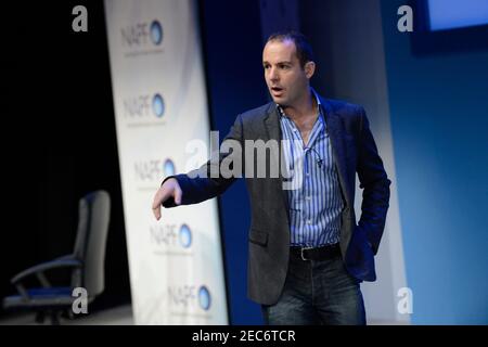 Le journaliste financier Martin Lewis fondateur du site Web MoneySavingExpert.com. Banque D'Images