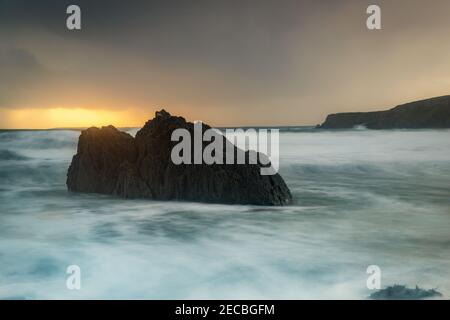 Carnivan Bay Wexford Irlande Banque D'Images