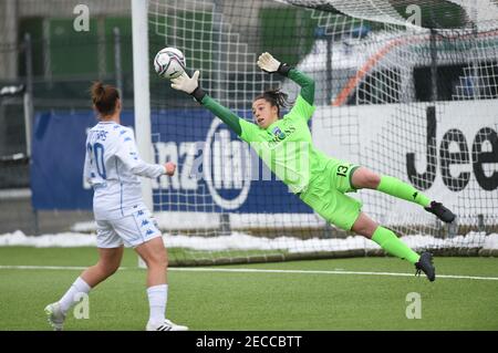 Noemi Fedele (Empoli) pendant Juventus vs Empoli Ladies, match de football des femmes italiennes Coppa Italia à Vinovo (TO), Italie, février 13 2021 Banque D'Images