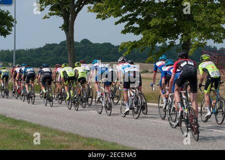 Vordingborg Danemark - juin 25. 2016: Championnat danois de course de vélo de route Banque D'Images