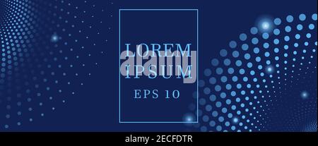 Résumé Neon arrière-plan ultraviolet Spiral points circulation Shine Illustration de Vecteur