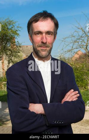 Graham Macdonald Robb FRSL, un auteur britannique spécialisé dans la littérature française, a photographié chez lui près d'Oxford, dans l'Oxfordshire, au Royaume-Uni. 23 avril 2010 Banque D'Images