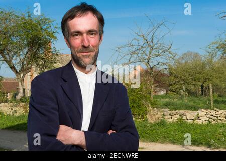 Graham Macdonald Robb FRSL, un auteur britannique spécialisé dans la littérature française, a photographié chez lui près d'Oxford, dans l'Oxfordshire, au Royaume-Uni. 23 avril 2010 Banque D'Images