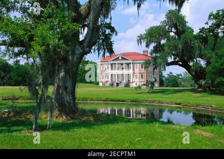 Drayton Hall Plantation, Charleston, Caroline du Sud, USA Banque D'Images