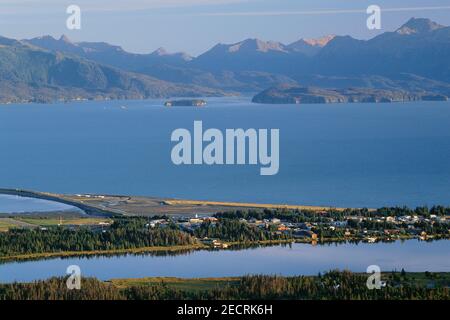 Homer Spit, Homer, Alaska, États-Unis Banque D'Images