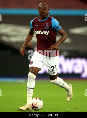 Photo du dossier datée du 12-09-2020, Angelo Ogbonna, de West Ham United. Date d'émission : dimanche 14 février 2021. Banque D'Images