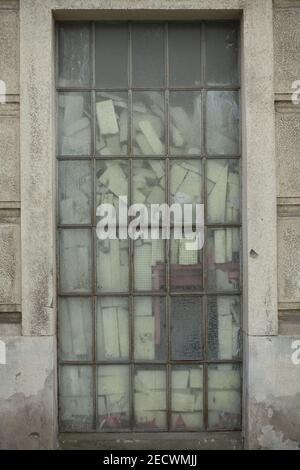 Wien, Fockygasse, altes Lager Banque D'Images